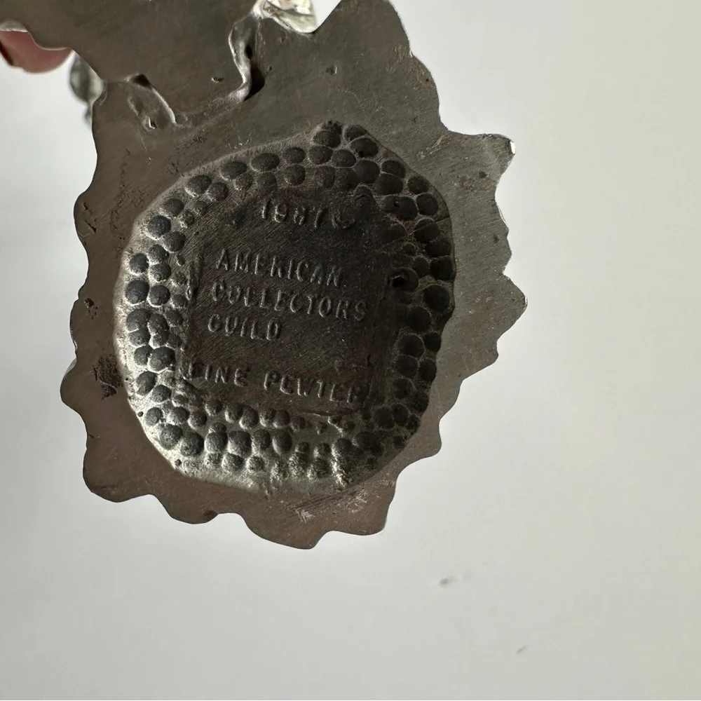 American Collectors Guild Pewter Castle Figurine Limited Edition